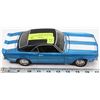 Image 1 : BLUE WHITE STRIPED 1968 CHEVY CAMARO Z28 DIECAST