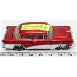 RED/WHITE 1955 BUICK CENTURY DIECAST