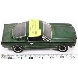GREEN 1955 FORD MUSTANG DIECAST
