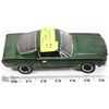 Image 1 : GREEN 1955 FORD MUSTANG DIECAST