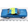 Image 1 : BLUE 1966 CHEVROLET CHEVELLE DIE CAST.