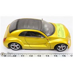 YELLOW CHRYSLER PRONTO CRUISER DIECAST