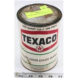 TEXACO PAINT 11-U DARK GREEN