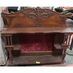 LATE 1800S MANTLE SHELF. 49" W X40"H