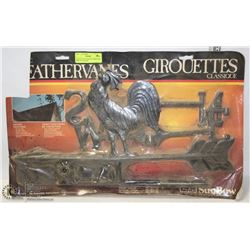VINTAGE ROOSTER WEATHERVANE NEW IN PACKAGE
