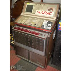 VINTAGE ROWL AMI STEREO ROUND JUKEBOX