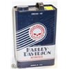 Image 1 : LARGE HARLEY DAVIDSON OIL CAN BLUE