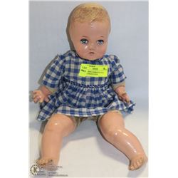 EARLY 1900'S COMPOSITE DOLL WITH BLINKING EYES