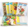Image 1 : LOT OF 12 VINTAGE 1960'S-70'S JACK AND JILL CHILDS