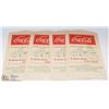 Image 1 : LOT OF 4 NOS 1940'S COCA-COLA NO DRIP DRI SERVER