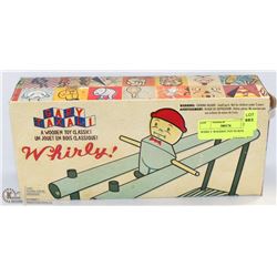 WHIRLY WOODEN TOY IN BOX