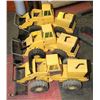 Image 1 : LOT OF 3 VINTAGE TONKA LOADERS