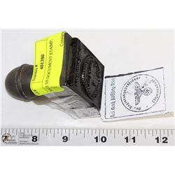NAZI SS DOCUMENT STAMP.