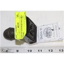 NAZI SS TOTENKOPF DOCUMENT STAMP.
