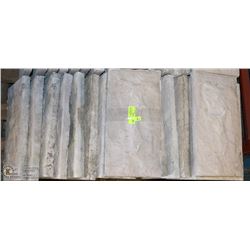 LOT OF 20 STEPPING STONES/BORDER  8" X 16"