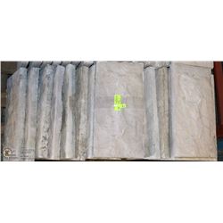 LOT OF 20 STEPPING STONES/BORDER  8" X 16"