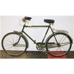 CCM GREEN BIKE WITH FENDERS