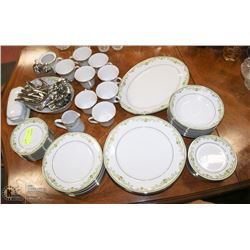 NORITAKI  RALEIGH FINE CHINA SET