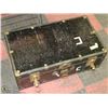 Image 1 : ANTIQUE METAL TRUNK 28” X 16” X 10”