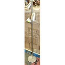 BRUSH ST STEEL FLOOR LAMP