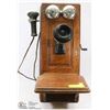Image 1 : NORTHERN ELECTRIC WALL PHONE