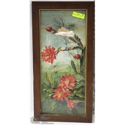 ANTIQUE FLORAL WATERCOLOR