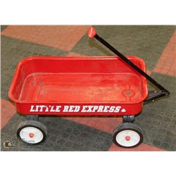 VINTAGE LITTLE RED EXPRESS WAGON