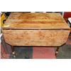 Image 2 : WOOD DROP LEAF TABLE 40"X24"X50"WIDE