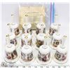 Image 1 : FRANKLIN PORCELAIN BONE CHINA BELLS COLLECTION.