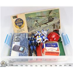 ESTATE BOX OF COLLECTIBLES.