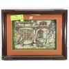 Image 1 : VINTAGE ANTON PIECK 3D DIORAMA UNDER GLASS