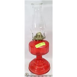 VINTAGE RED LAMP