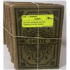 Image 1 : LOT OF 6 ANTIQUE GOETHE GERMAN POETRY BOOKS.