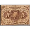 Image 1 : July 17, 1862 Five Cent First Issue Fractional Note