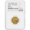 Image 1 : 1872 Great Britain Sovereign Gold Coin NGC AU55