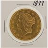 Image 1 : 1877 $20 Liberty Head Double Eagle Gold Coin