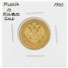 Image 1 : 1900 Russia 10 Roubles Gold Coin