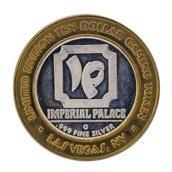 .999 Silver Imperial Palace Hotel & Casino Las Vegas $10 Limited Edition Gaming