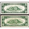 Image 2 : Lot of (2) 1934D $10 Silver Certificate Notes