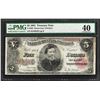 Image 1 : 1891 $5 Treasury Note Fr.362 PMG Extremely Fine 40