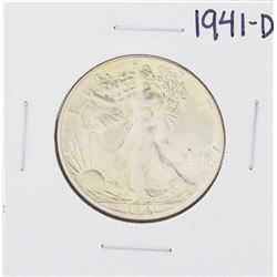 1941-D Walking Liberty Half Dollar Coin