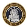 Image 1 : .999 Silver Luxor Las Vegas, Nevada $10 Casino Limited Edition Gaming Token