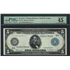 Image 1 : 1914 $5 Federal Reserve Note St. Louis Fr.874 PMG Extremely Fine 45EPQ