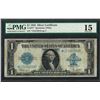 Image 1 : 1923 $1 Silver Certificate STAR Note Fr.237* PMG Choice Fine 15