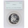 Image 1 : 1961 Franklin Half Dollar Silver Proof Coin PCGS PR63