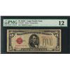 Image 1 : 1928C $5 Legal Tender STAR Note Fr.1528* PMG Fine 12