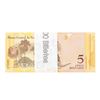 Image 2 : Pack of (100) Consecutive Venezuela 5 Bolivares Uncirculated Notes