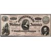 Image 1 : 1864 $100 Confederate States of America Note