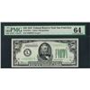 Image 1 : 1934 $50 Federal Reserve Note San Francisco Fr.2102-L PMG Choice Uncirculated 64