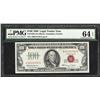 Image 1 : 1966 $100 Legal Tender Note Fr.1550 PMG Choice Uncirculated 64EPQ